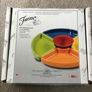 Fiesta 5 piece entertaining set
